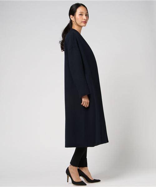 ENFOLD（エンフォルド）の「ソフトリバー ノーカラーコート（その他