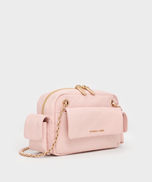 CHARLES & KEITH（チャールズ & キース）の「Duo ドゥオ キルトクロス