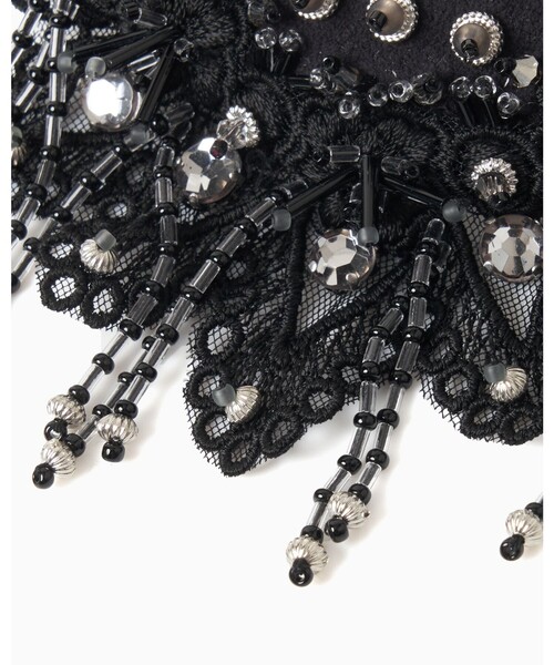 tanakadaisuke/タナカダイスケ】Snow bijou barrette(right)（バレッタ