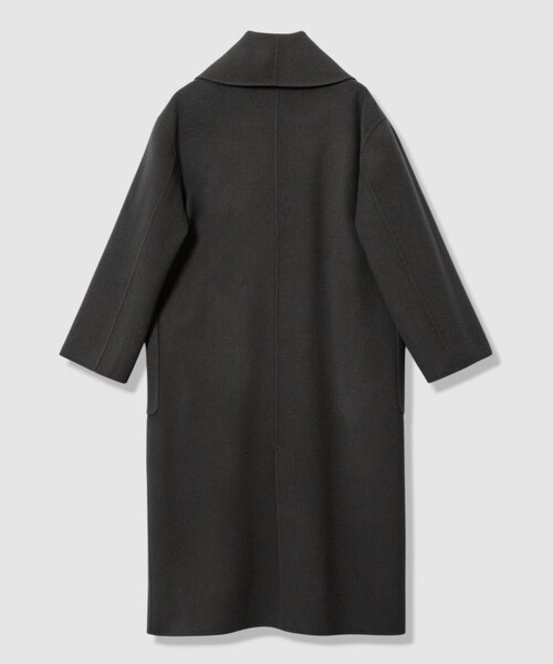 セール】カシミヤ混リバーショールコート（ステンカラーコート