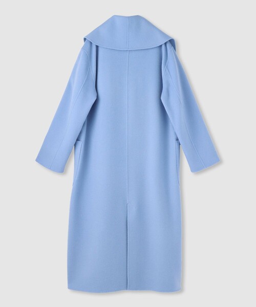 セール】カシミヤ混リバーショールコート（ステンカラーコート