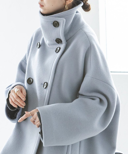 Noble（ノーブル）の「《追加》スタンドカラーオーバーコート（その他