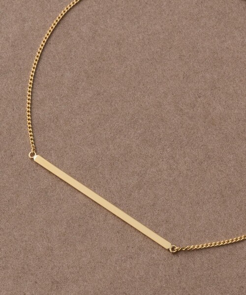 ルーセント] K18YG プレート ブレスレット（ブレスレット）｜ete