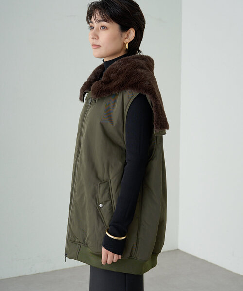 LOUNGEDRESS（ラウンジドレス）の「ミリタリージレブルゾン（ベスト