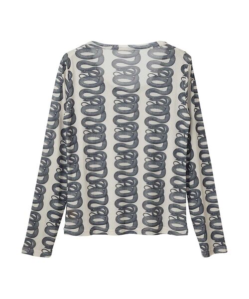 HYSTERIC GLAMOUR（ヒステリックグラマー）の「SNAKE LOOP柄 Tシャツ