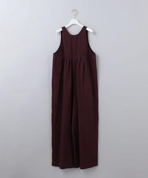 6（ロク）の「＜6(ROKU)＞COTTON GATHER ALL IN ONE/オールインワン