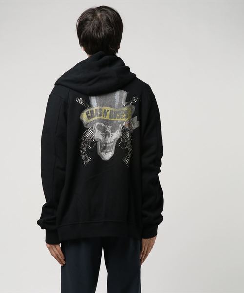 roar（ロアー）の「roar×GUNS N'ROSES 30/10裏毛スウェットパーカー