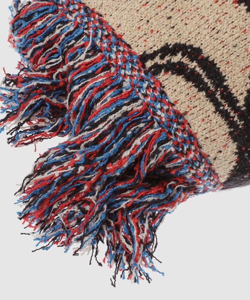 KHOKI（コッキ）の「Intarsia-knit muffler（マフラー）」 - WEAR