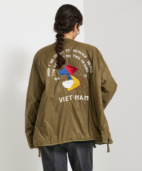 TAION/タイオン】JAPAN SPECIAL REVERSIBLE 'VETJAN' DOWN JACKET