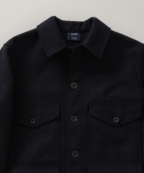 SHIPS（シップス）の「SHIPS STANDARD: ウール/カシミヤ オーバー