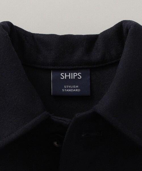 SHIPS（シップス）の「SHIPS STANDARD: ウール/カシミヤ オーバー