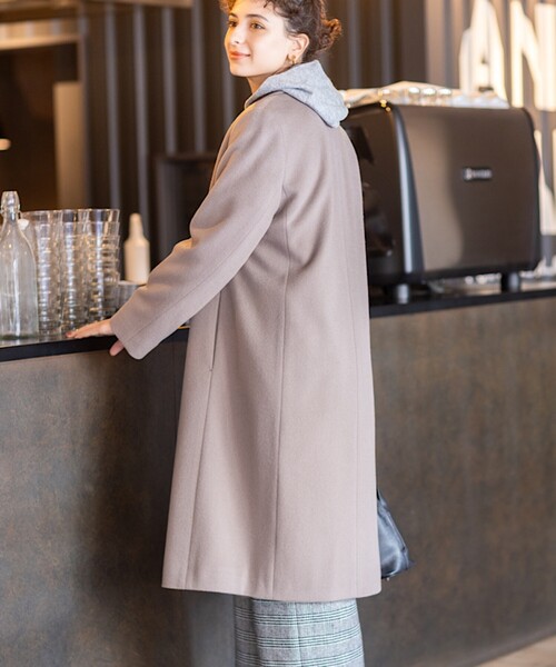 INDIVI（インディヴィ）の「◇【ウール】名品チェスターコート