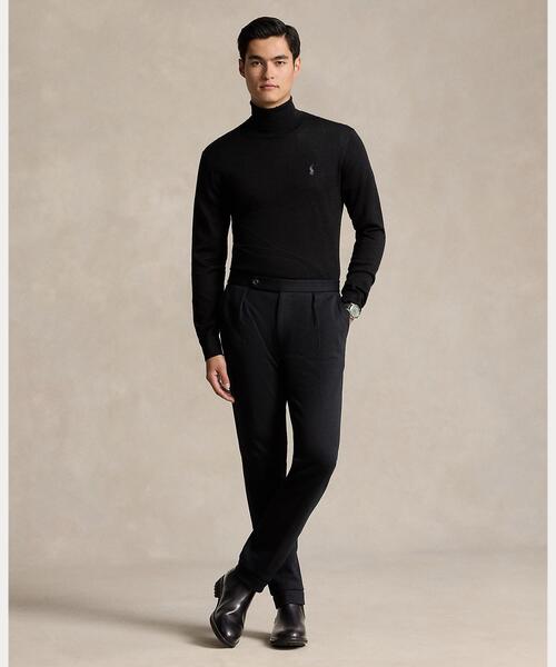 ウォッシャブル ウール タートルネック セーター（ニット/セーター