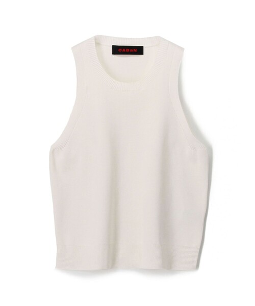 caban（キャバン）の「コットンポリエステル アメリカンスリーブ