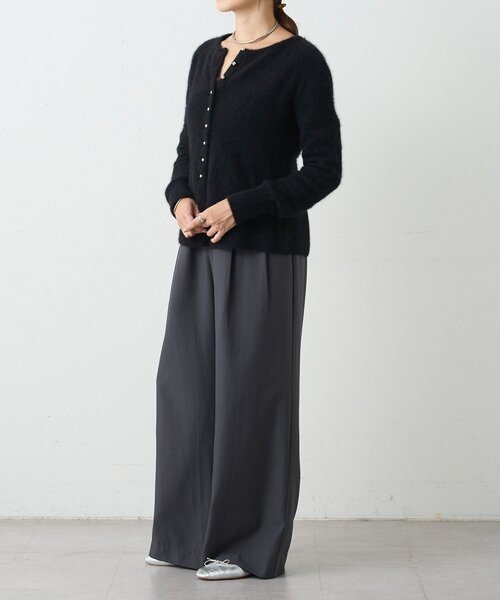 SHENERY（シーナリー）の「ラクーンペプラムカーディガン