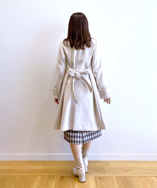 index（インデックス）の「◇≪S-LLsize≫ カシミヤ混ダブルチェスター