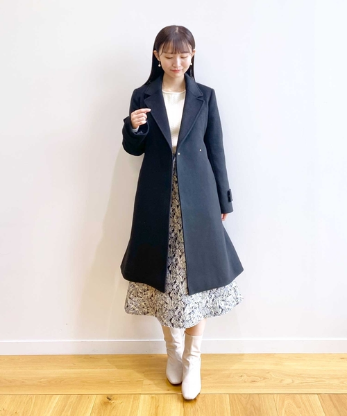 index（インデックス）の「◇≪S-LLsize≫ カシミヤ混ダブルチェスター