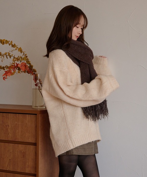 original glitter shaggy muffler / オリジナルグリッターシャギー