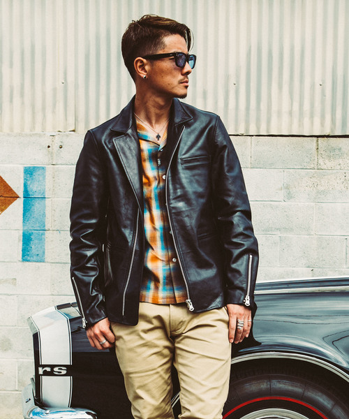 CRIMIE（クライミー）の「BLAZER TYPE RIDERS LEATHER JACKET