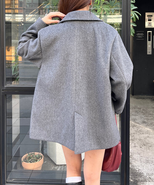 Chico（チコ）の「シャギーシングルルーズジャケット（その他アウター