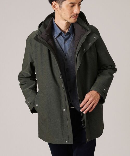 セール】【3WAY】ドビー ダウンライナー付 ブルゾン（ブルゾン