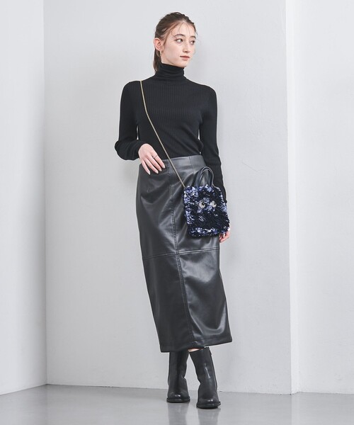 UNITED ARROWS（ユナイテッドアローズ）の「レザーライク タイトロング