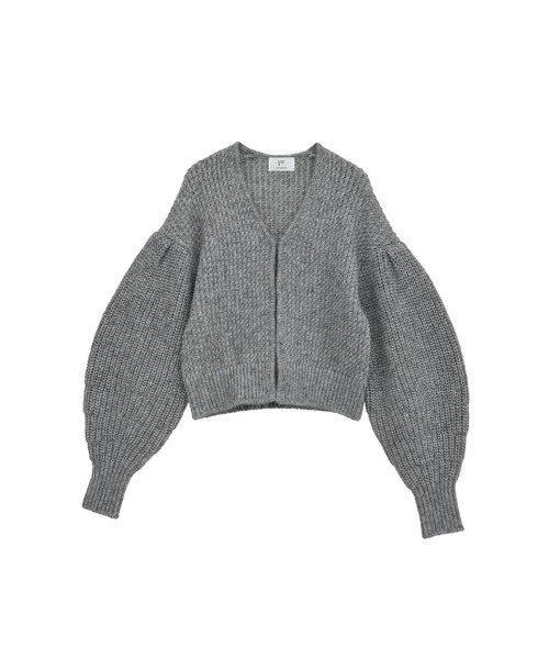 セール】ラメモヘアリリヤーンボレロカーディガン（ニット/セーター