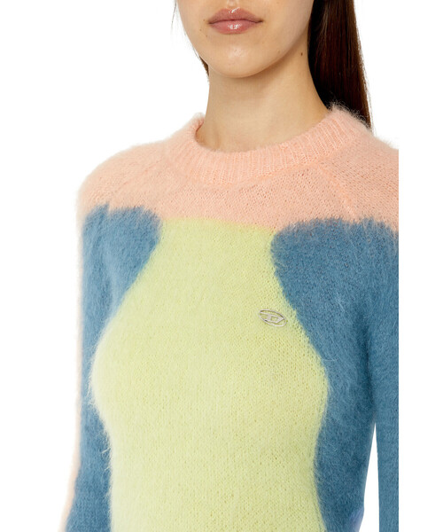 DIESEL（ディーゼル）の「レディース モヘア ニット プルオーバー