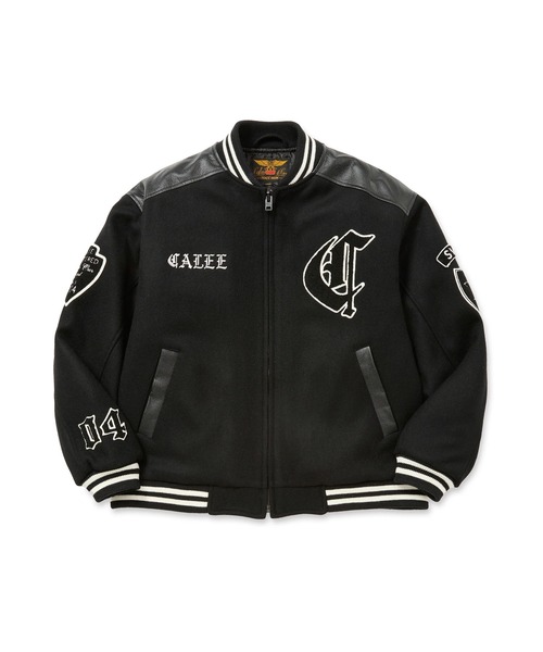 CALEE（キャリー）の「CALEE/キャリー WOOL MELTON STADIUM JUMPER