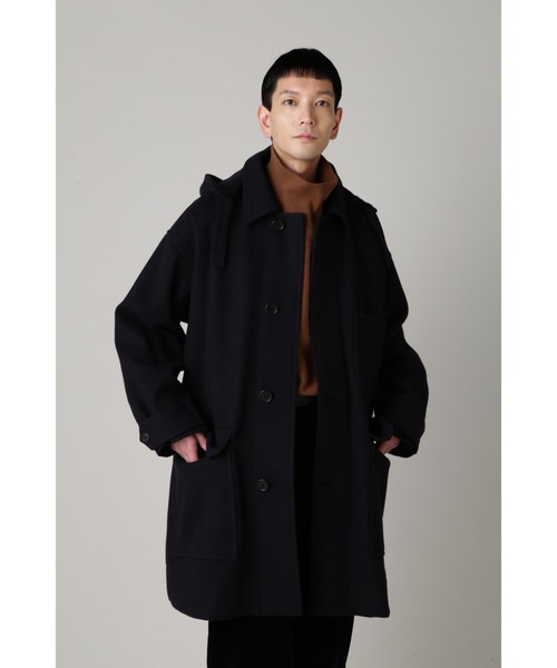 MHL.（エムエイチエル）の「DENSE WOOL MELTON（ステンカラーコート