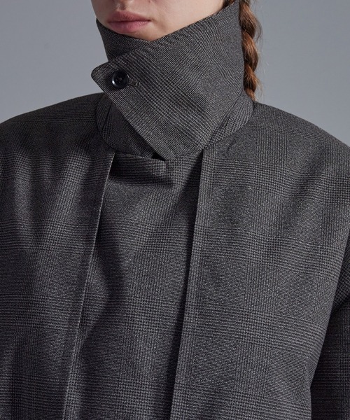 Loose/ルース（ルース）の「モードオーバー ハイネックトレンチコート