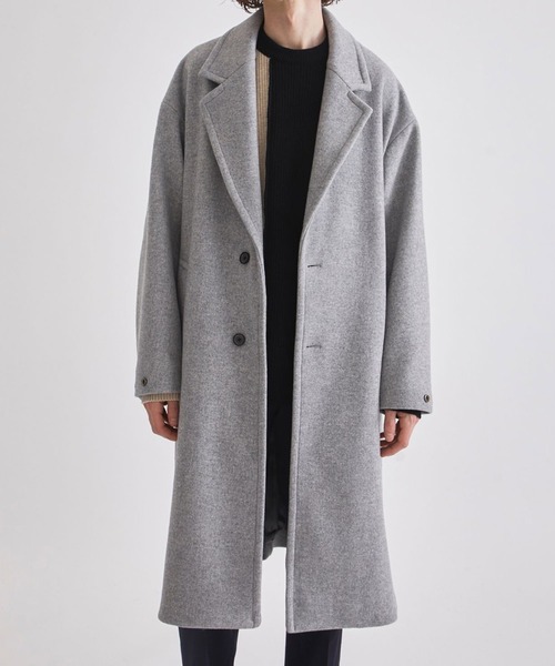 リラックスウールコート（ステンカラーコート）｜UNITED TOKYO