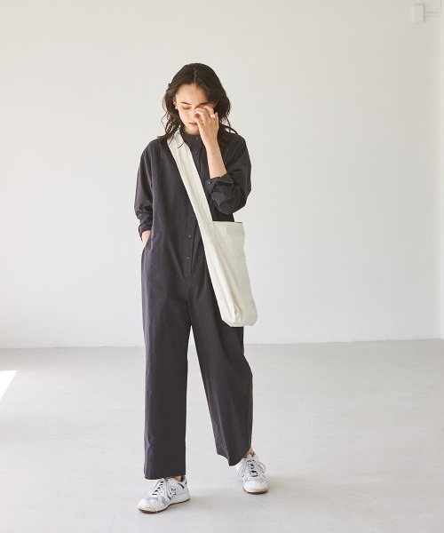 TODAYFUL（トゥデイフル）の「タイプライターシャツコンビネゾン