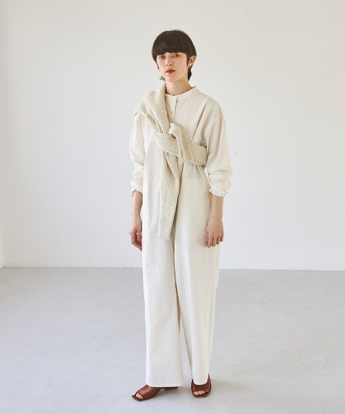 TODAYFUL（トゥデイフル）の「タイプライターシャツコンビネゾン