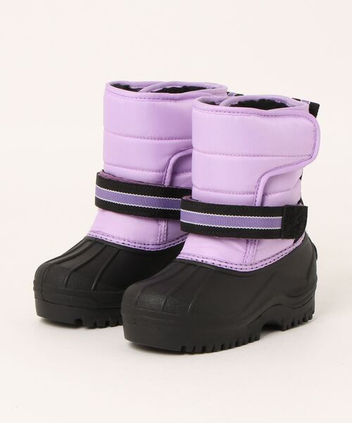 セール】【OP:オーピー】キッズスノーブーツ マジックテープ 防寒