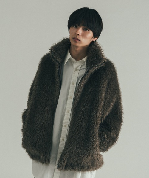 Lui's（ルイス）の「BIG ファーブルゾン（ブルゾン）」 - WEAR