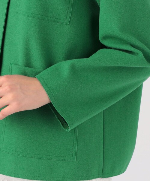 BALLSEY（ボールジィ）の「ニードルジャージー ノーカラージャケット