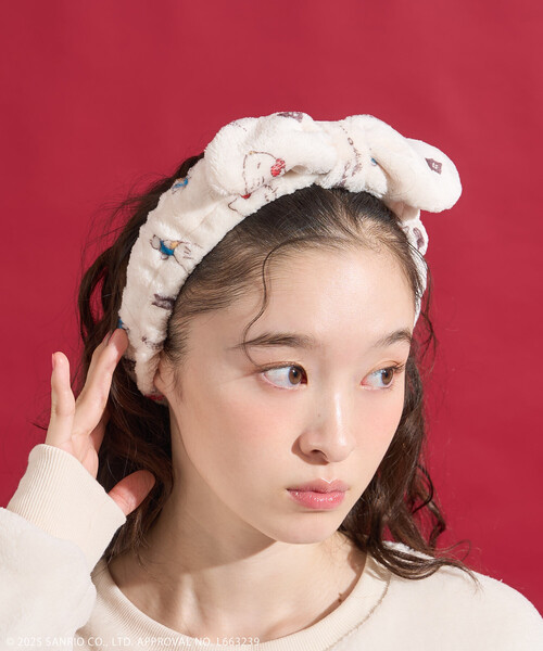 セール】SANRIO/サンリオ 「HELLO KITTY」 ヘアバンド付き パジャマ