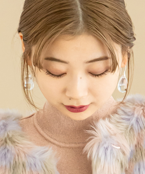 セール】【Sisi Joia/シシジョイア】 クリアガラスドロップピアス