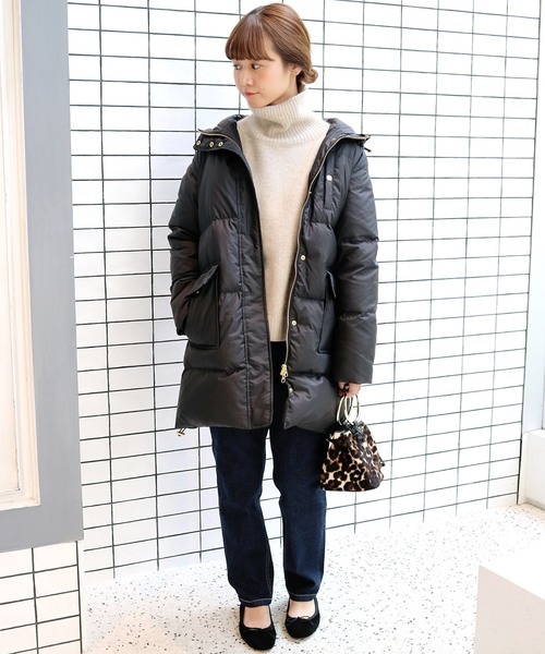 セール】フードロングダウンコート◇（ダウンジャケット/コート