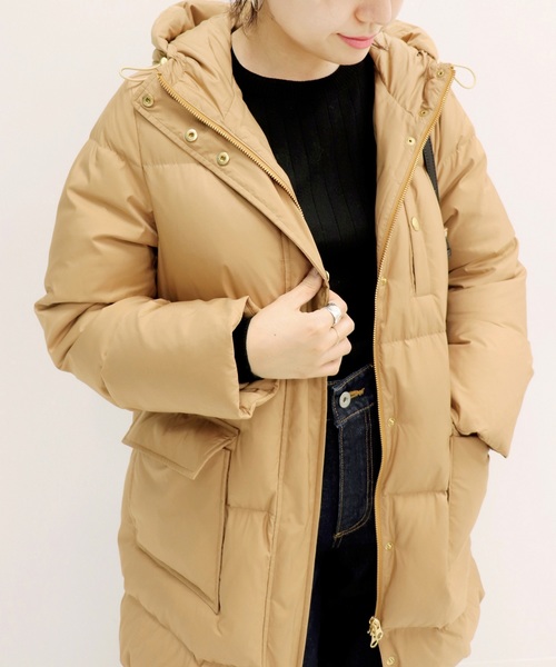 SLOBE IENA（スローブイエナ）の「フードロングダウンコート◇（ダウン