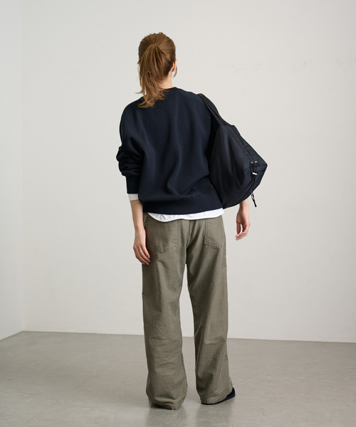 FRAMeWORK（フレームワーク）の「ムラバックサテンベイカーパンツ