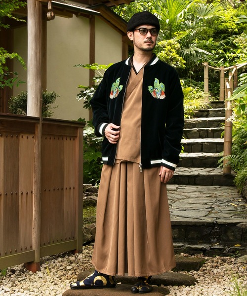 セール】【カヤ】着る、NIPPON ART『カヤジャン』浮世絵×スーベニア