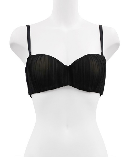 Melodie プリーツストラップレスブラジャー（ブラジャー）｜ANNEBRA