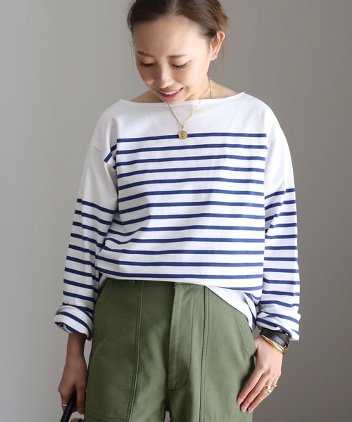 Deuxieme Classe（ドゥーズィエムクラス）の「*Coco Stripe T No4（T