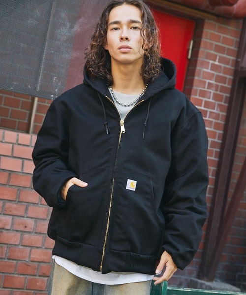 Carhartt カーハート ダックキルティングフードジャケットアクティブ