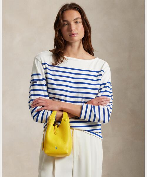 Polo Play レザー スモール トート & クロスボディ（ハンドバッグ