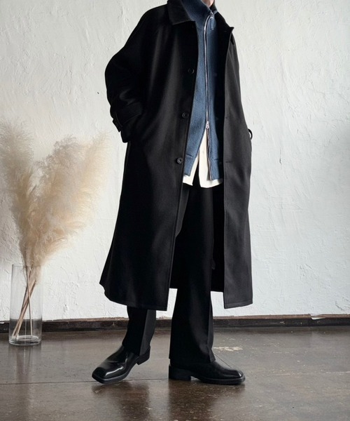 JULLIN（ユリン）の「【JULLIN】 loose melton soutien collar coat