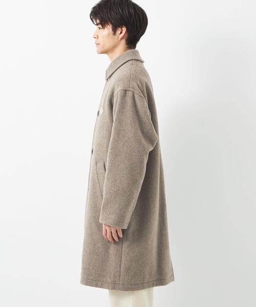 DANTON（ダントン）の「＜DANTON＞ウールライトパイルロングコート