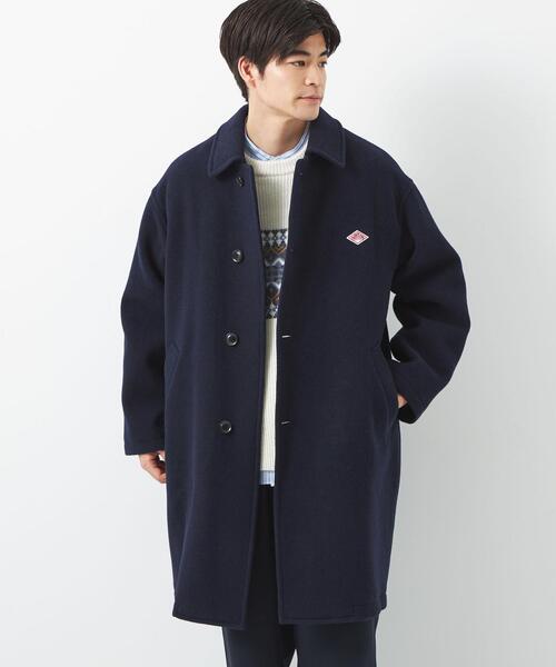 DANTON（ダントン）の「＜DANTON＞ウールライトパイルロングコート